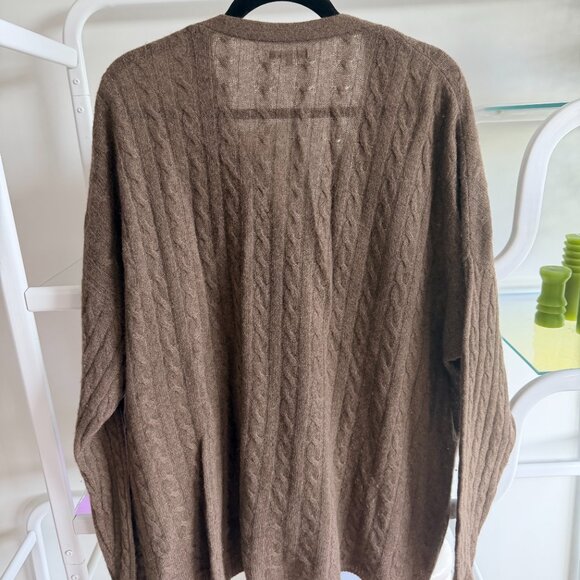 Reformation Giusta Oversized Cashmere Cardigan - Picture 3 of 4